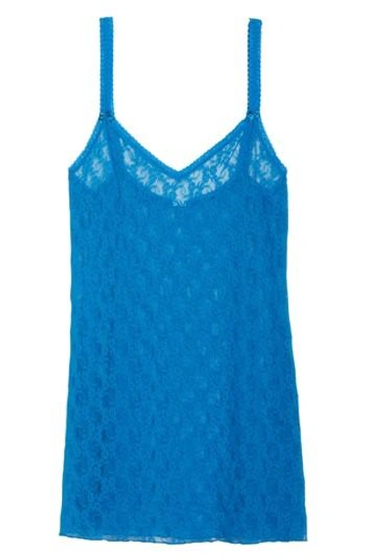 B.tempt'd By Wacoal 'lace Kiss' Chemise In Mykonos Blue