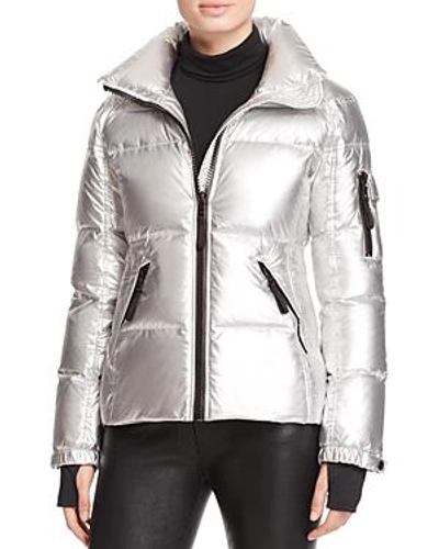 Sam Freestyle Down Jacket In Silver