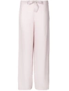Max & Moi Flared Trousers In Pink