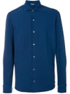 Drumohr Long Sleeves Shirt In Blue