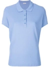 Moncler Slim Fit Polo Shirt - Blue