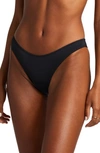 Billabong Sol Searcher Hike Bikini Bottoms In Black Pebble