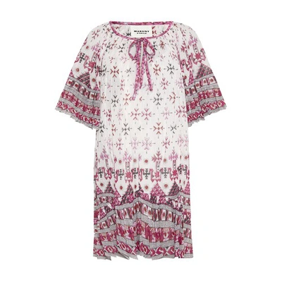 Isabel Marant Étoile Loane-ge Mini Dress In White