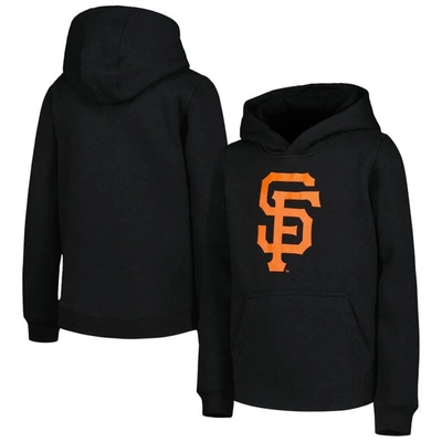 Outerstuff Kids' Youth Black San Francisco Giants Team Primary Logo Pullover Hoodie