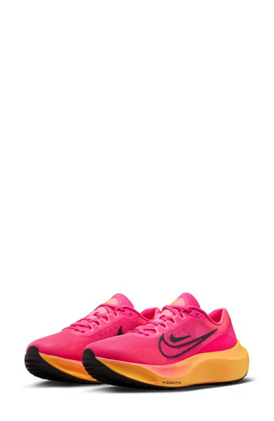 Nike Zoom Fly 5 Running Shoe In Pink