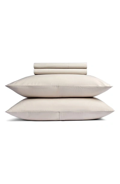 Parachute Percale Sheet Set In Sand