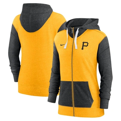 Nike Gold Pittsburgh Pirates Full-zip Hoodie