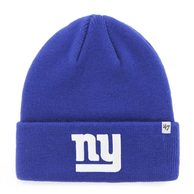 47 ' Royal New York Giants Primary Basic Cuffed Knit Hat