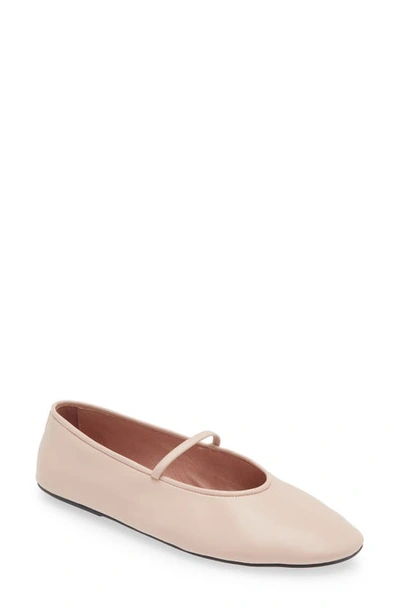 Jeffrey Campbell Dancerina Mary Jane Ballet Flat In Pink