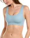 Le Mystere Wireless Smooth Shape 360 Bra In Blue