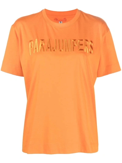 Parajumpers Embroidered-logo Crew-neck T-shirt In 228
