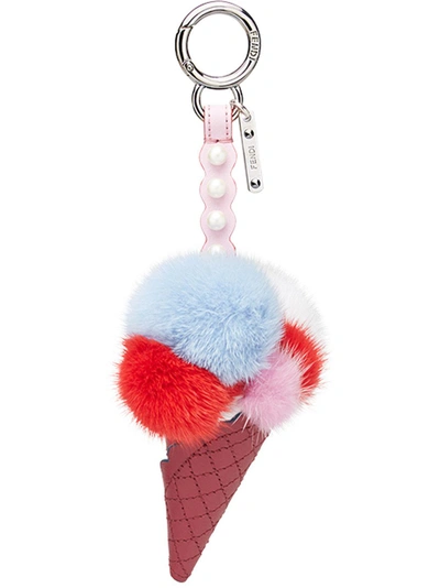 Fendi Ice Cream Bag Charm - Multicolour