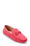 Cole Haan Tully Driver Shoe In Geranium