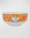 Vietri Melamine Campagna Uccello Cereal Bowl In Multicolor
