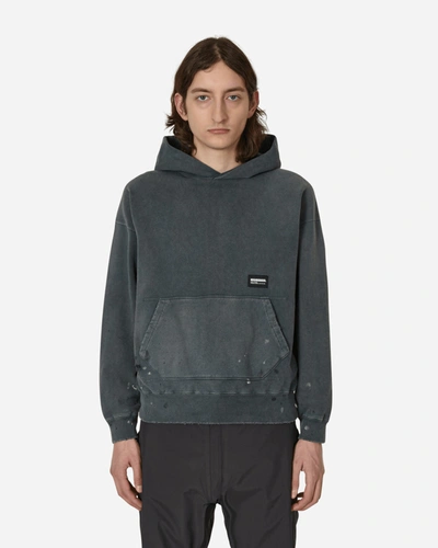 Neighborhood Damage Hooded Sweatshirt In Grey | ModeSens