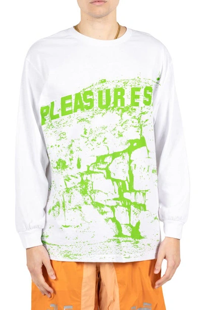 Pleasures Thc Longsleeve T-shirt In White