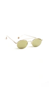 Ahlem Bastille Sunglasses In Gold/champagne
