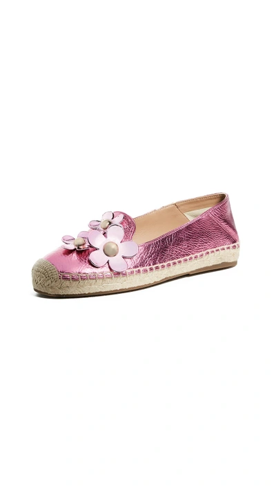 Marc Jacobs Daisy Flat Espadrilles In Pink