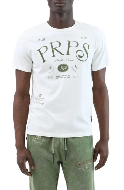 Prps Men's Buds Logo T-shirt In White