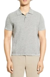 Theory Men's Nare Slim-ft Polo Shirt In Dark Olive/ivory