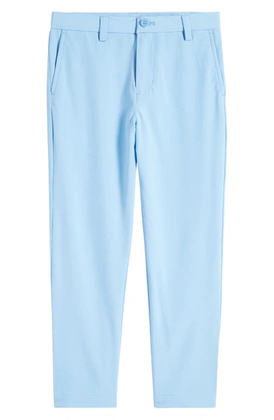 Vineyard Vines Kids' Little Boy's & Boy's On-the-go Flat Front Pants In Ocean Breeze