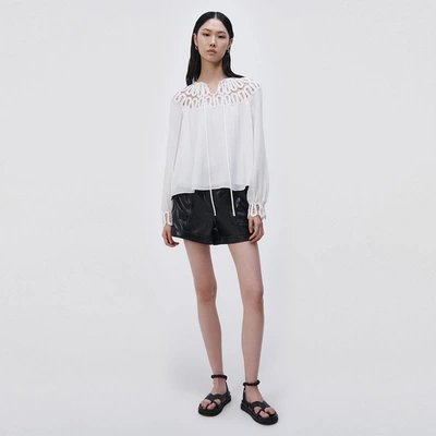 Simkhai Mattea Crochet Top In White