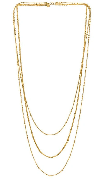 Gorjana Margo Bar Layered Choker Necklace In Gold