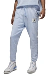 Jordan Essentials Statement Fleece Sweatpants In Ice Blue/ Sail