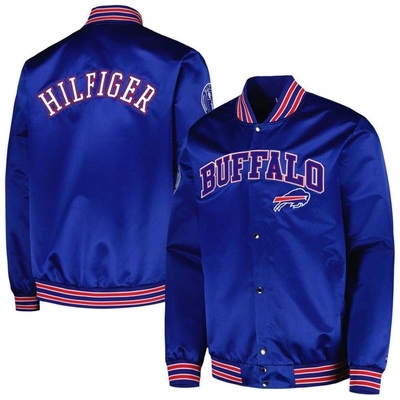 Tommy Hilfiger Royal Buffalo Bills Elliot Varsity Full-snap Jacket