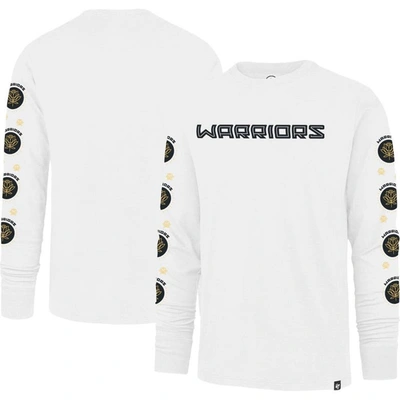 47 ' White Golden State Warriors City Edition Downtown Franklin Long Sleeve T-shirt