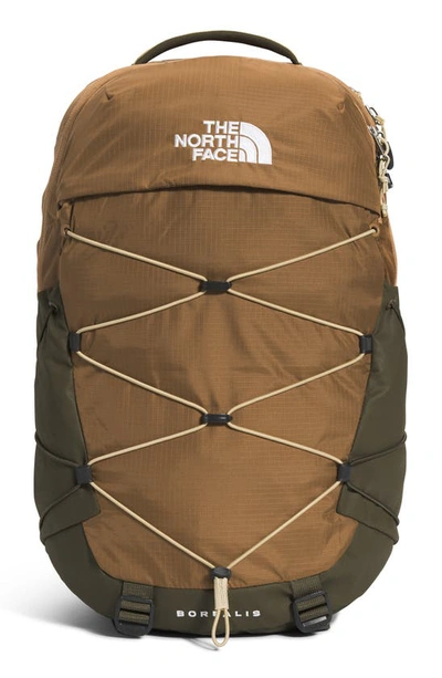 The North Face Kids' Borealis Backpack In Taupe Green/brown/gravel