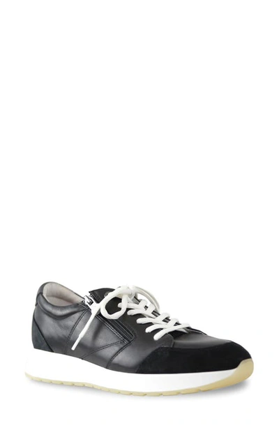 Munro Sutton Sneaker In Black Combo