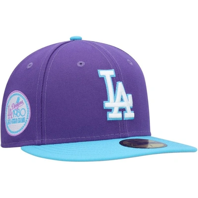 New Era Purple Los Angeles Dodgers Vice 59fifty Fitted Hat