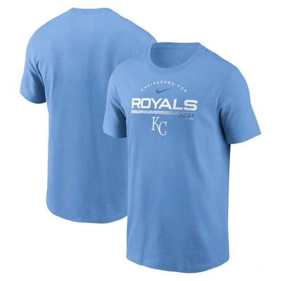 Nike Light Blue Kansas City Royals Team Engineered Performance T-shirt