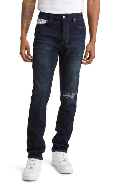 Ksubi Chitch Check Out Slim Jeans In Blue