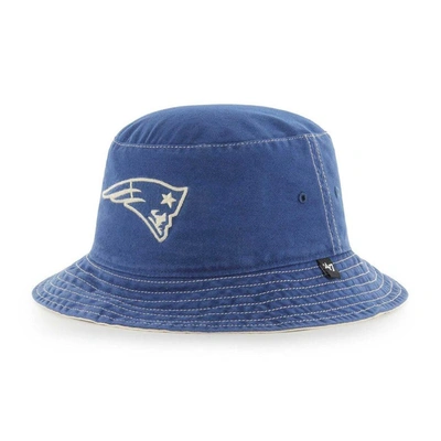 47 ' Navy New England Patriots Trailhead Bucket Hat