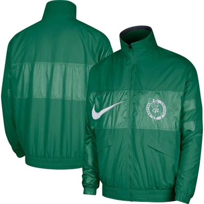 Nike Kelly Green Boston Celtics Courtside Versus Capsule Full-zip Jacket