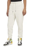 Jordan Essentials Fleece Sweatpants In Light Orewood Brown