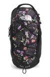 The North Face Borealis Water Repellent Sling Backpack In Black Iwd Print/ Black