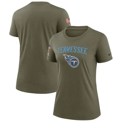 Nike Olive Tennessee Titans 2022 Salute To Service Legend T-shirt