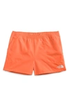 The North Face Kids' Amphibious Shorts In Dusty Coral Orange Phantom