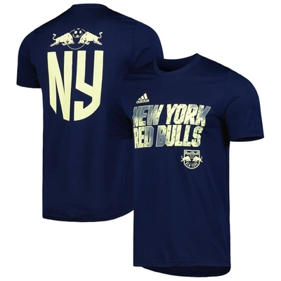 Adidas Originals Adidas Navy New York Red Bulls Team Jersey Hook T-shirt