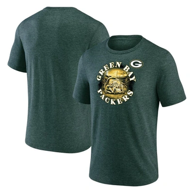 Fanatics Branded Heathered Green Green Bay Packers Sporting Chance T-shirt