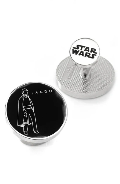 Cufflinks, Inc Lando Cuff Links In Black