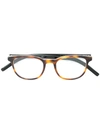 Dior Tortoiseshell Glasses In Brown