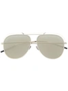Dior Aviator Sunglasses In Metallic