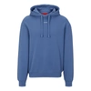 Hugo Dapo Relaxed Fit Logo Hoodie In Light Blue