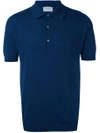 John Smedley Adrian Polo Shirt In Blue