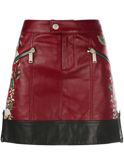 Dsquared2 Floral-print Mini Skirt