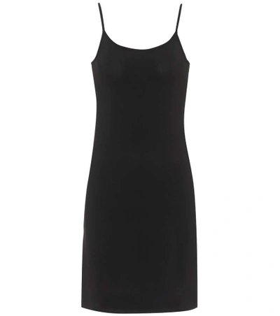 Jil Sander Jersey Slip Dress In Black